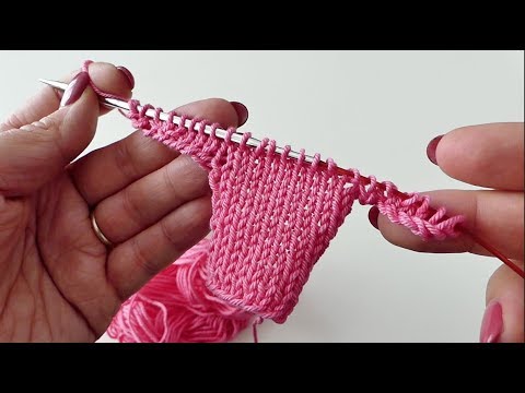 add additional stitches at the beginning and end of rows