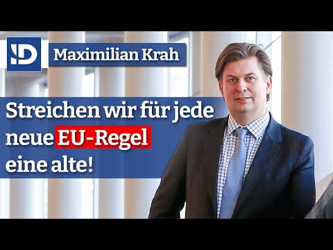 Streichen wir für jede neue EU-Regel eine alte! | M. Krah