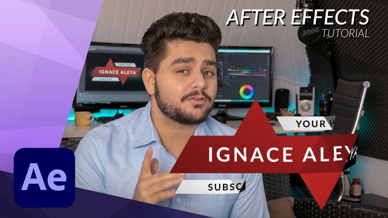 How To Create The Best Origami Paper Unfold Lower Thirds Animation in After Effects