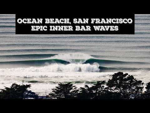 EPIC Inner bar surf session at ocean Beach, San Francisco