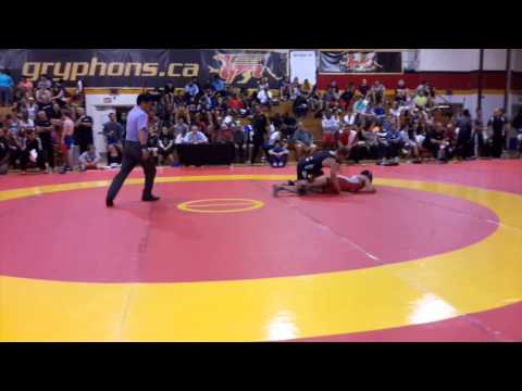 2014 Canada Cup: 57 kg Oren Furmanov (CAN) vs. Marcel Ewald (GER)