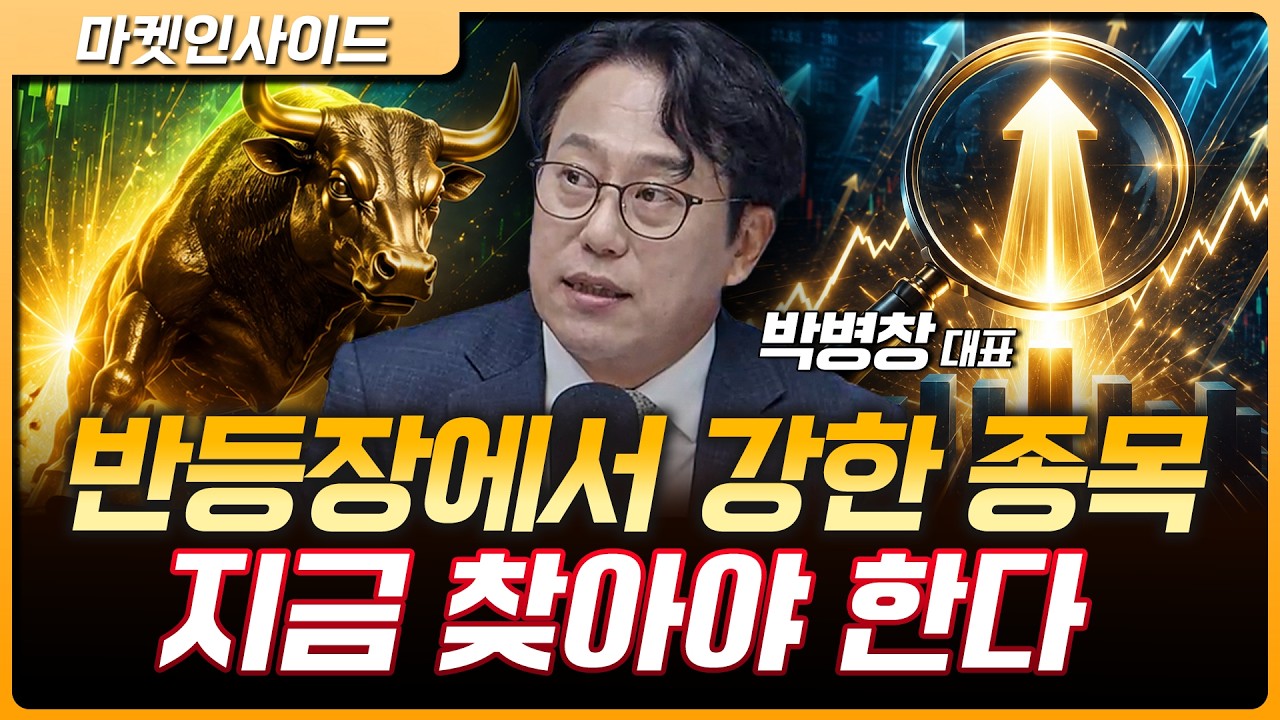 반도체 쏠림 끝나나? 반등장에서 강한 종목 지금 찾아야 한다 | 박병창 MP파트너스 대표 [마켓 인사이드]