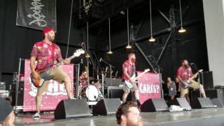 Four Year Strong - We All Float Down Here - live - Warped Tour 2016 - Charlotte