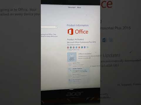 Disabled Microsoft Office word, excel, PowerPoint from automatic update