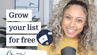 How to grow your email list for free