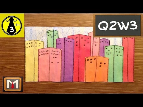 Making a Cityscape Collage - part 1