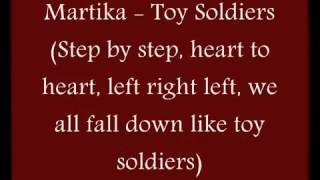 Martika- Toy Soldiers 1989(Single Version)