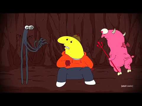 Smiling Friends - Charlie punches Jeremy