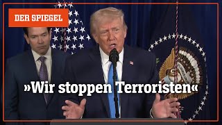 Pressekonferenz: Das sagt Donald Trump über den Militärschlag gegen Venezuela | DER SPIEGEL