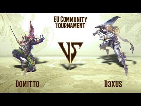 Domitto (Yoshimitsu) VS D3xus (Siegfried) - EU Community Tournament (31.05.2020)