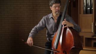 Bach Cello Suite No. 4 in Eb, I. Prelude - Jeff Bradetich, double bass