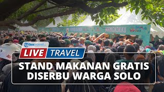 Stand Makanan Gratis Pernikahan Kaesang-Erina di Solo Diserbu Warga, Banyak yang Antre sejak Pagi