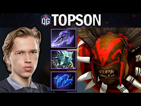 OG.TOPSON BLOODSEEKER WITH 18 KILLS - DOTA 2 7.28 GAMEPLAY