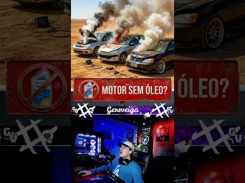 Ligaram 3 Carros Sem Óleo no Motor… e Aceleraram Até Explodir!