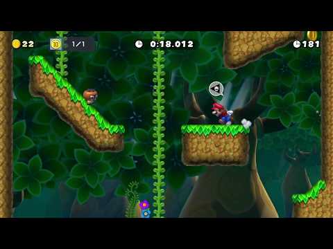 The 10-Coin of Deep Woods ~ Ninji Speedruns - Super Mario Maker 2 - No Commentary 1ca