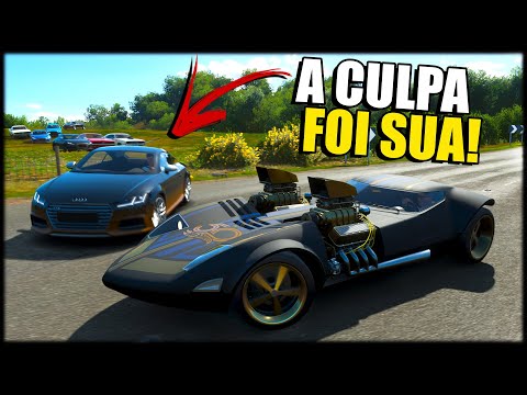 FOI TUDO CULPA DELE ISSO TER ACONTECIDO - Forza Horizon 4