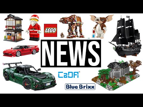 Klemmbaustein News 227: Neue Sets von BlueBrixx, LEGO, Cobi, CaDA, MOCs der Woche und mehr