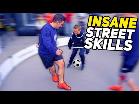 INSANE Street Football Skills! ★