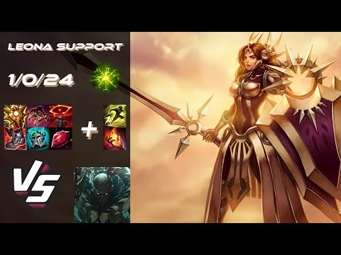 SUPPORT Leona vs Pyke - EU Challenger Patch 25.S1.2