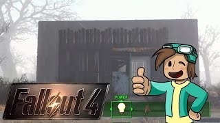 Fallout 4 \\ Settlement base building gameplay walkthrough tutorial! \\ building a two story house!