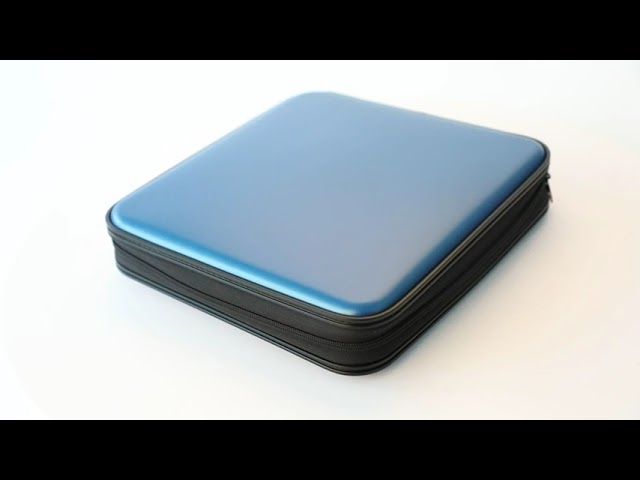 Vídeo relacionado con Shengxi 2 Piezas Bolsa de Almacenamiento Portátil para CD Gran Capacidad Fundas de Almacenamiento para DVD Bolsa Organizadora Transparente Resistente al Agua para Álbumes Videojuegos Libros