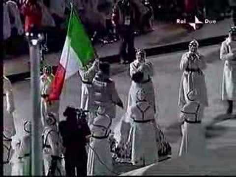 Inno Greco alla Cerimonia di Chiusura di Torino 2006