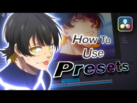 How To Use Presets In Davinci Resolve 18 (Free Shake Transition)
