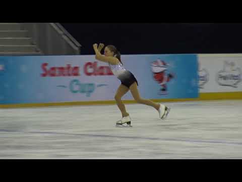 2017 Santa Claus Cup : Júlia LÁNG(HUN) - FS JUNIOR LADIES, Free skating