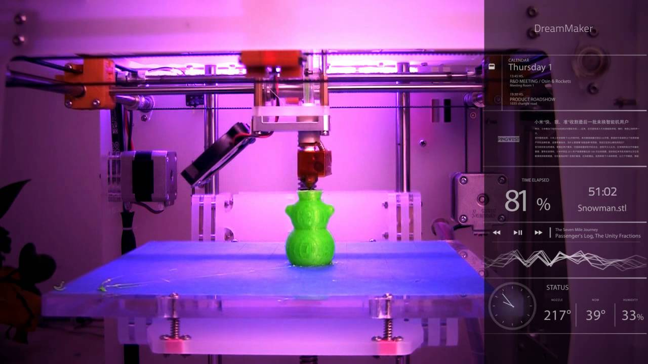 Dream Maker 3D Printer