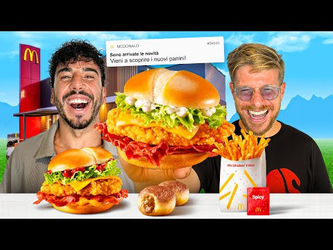 LET'S TRY ALL THE AMAZING NEW FOODS FROM MC DONALD'S - WE'RE SPEECHLESS, WE'VE NEVER SEEN THESE F...