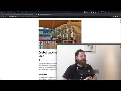 Vaccination Certificates Ethereum Blockchain DAPP