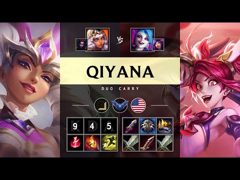 Qiyana ADC vs Jinx - NA Diamond Patch 25.09