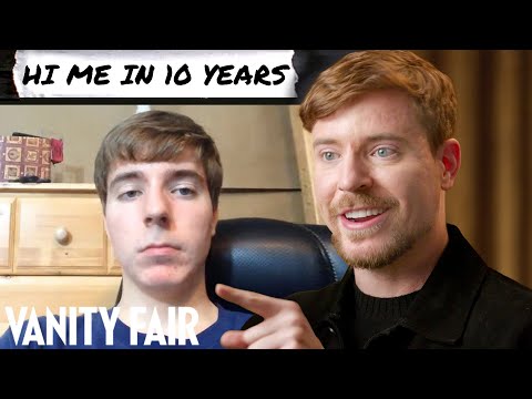 MrBeast Rewatches Hi Me in 10 Years, Lose 100 LBs, Beast Games & More | Vanity Fair