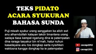 Download lagu TEKS PIDATO BAHASA SUNDA ACARA SYUKURAN mp3