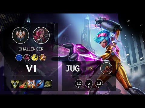 Vi Jungle vs Graves - EUNE Challenger Patch 10.15