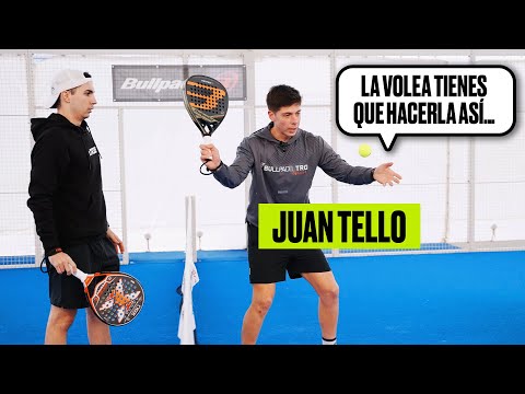 JUAN TELLO and THE SECRET of the PERFECT VOLLEY in PADEL