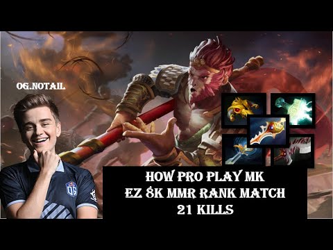 OG.Notail (Monkey King) Pro Carry Crazy Build | Patch 7.25a