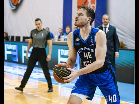 Luka Majstorovic 43 Pts 9 Reb 2 Ast OKK Spars vs KK Borac Banja Luka FULL GAME