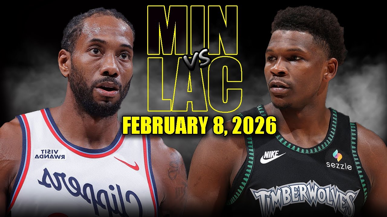 2월 09일 미네소타 팀버울브스 VS LA 클리퍼스 하이라이트