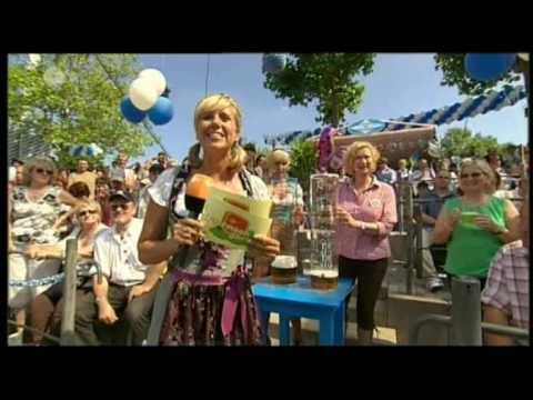 Riesenstimmung beim Original Gamsbart Trio im ZDF Fernsehgarten