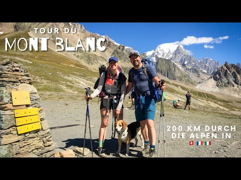 Tour du Mont Blanc // 200km durch die Schweiz, Frankreich & Italien mit Hund, Rucksack & Zelt