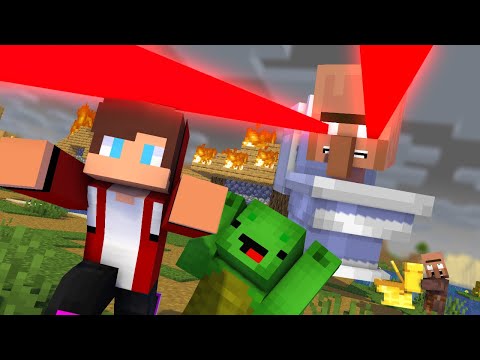 Maizen : Skibidi Toilet Villager vs Maizen Part1 - Minecraft Parody Animation Mikey and JJ