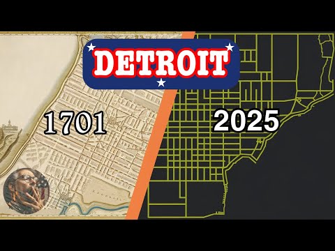 1 HOUR of The Entire History of Detroit to Fall Asleep to