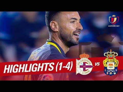 Highlights RC Deportivo vs UD Las Palmas (1-4)