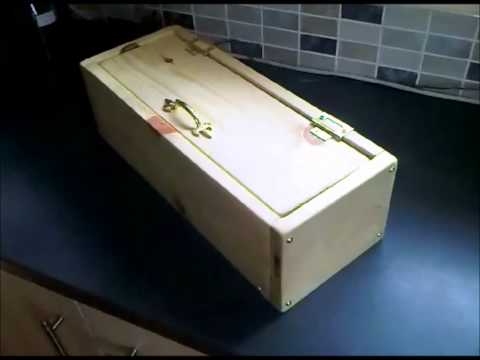 Crafting My First Ever Wooden Chest - 5 Photos - Then Video.