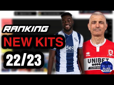 22/23 Championship Home Kits Ranked!