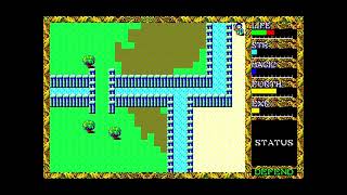 Hydlide II: Shine of Darkness (ハイドライドII) for the NEC PC-88