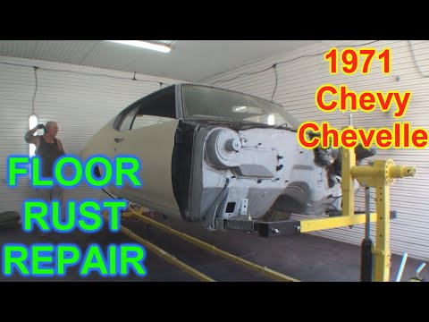 1971 Chevy SS Chevelle - Muscle Car Restoration - "FLOOR RUST REPAIR"