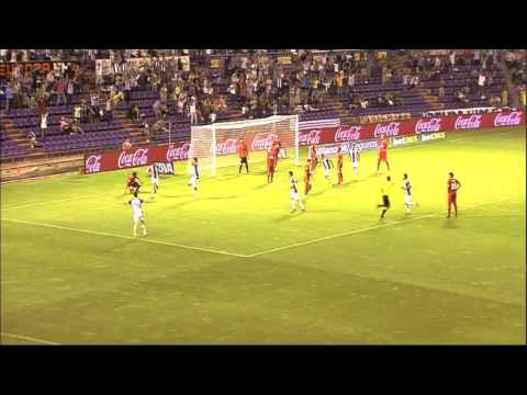 Valladolid vs Getafe 1-0 Gol Marc Valiente Jornada 3 2013/2014 - AllGoalsLFP