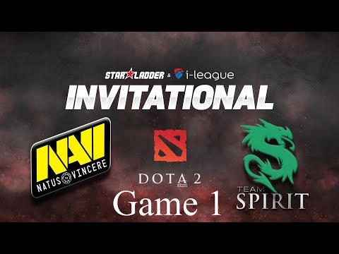 Navi vs Team Spirit Starladder I-League Invitational season 3 game 1